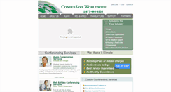 Desktop Screenshot of confersave.com